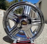 4- Chevrolet Camaro Oem 16" Chrome Wheels 5013-5014. Fixed Price $1895.00.