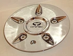 Lorenzo Alloy Wheels Center Cap Chrome W/ Black Logo 1000WL05 S212-37. Fixed Price $40.00.