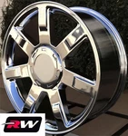 22" Inch Cadillac Escalade Oe Replica Wheels 5309C Chrome Rims 22X9". Fixed Price $1989.00.