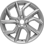 New 17" X 6.5" Silver Alloy Replacement Wheel Rim 2013-2015 For Nissan Sentra. Fixed Price $184.99.