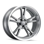 Ridler 606-7765G 606-SERIES Size: 17" X Gloss Grey Machined. Fixed Price $224.99.