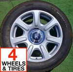 4 Factory Rolls Royce Wheels Tires For Phantom Vii Genuine Oem New Michelin Set. Fixed Price $3879.00.