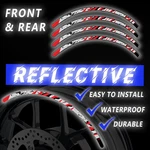 Reflective Rim Wheel Stickers Fits 17" SH11 For Aprilia RSV4 / Rr 2010-2021. Fixed Price $25.37.