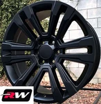 Inch Gmc Yukon Factory Style Denali Wheels 2017 2018 Satin Black Rims 6X139.7. Fixed Price $1349.00.