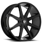 20X8.5 Dub Wheels S110 Push Gloss Black Rims 5X114.3 ET+30 (1PC). Fixed Price $385.05.