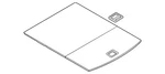Genuine Audi Spare Tire Compartment Cover 4K9-861-529-QA5. Fixed Price $425.13.