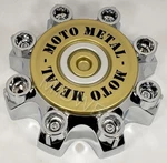 New MO979CAPA2-CH Moto Metal 8 Lug Chrome Wheel Rim Center Screws. Fixed Price $29.00.
