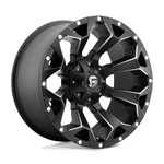 New Set Of 4-17X9 Fuel Assault Matte Black Milled 5X127/5X4.5 -12 Wheels Jeep. Fixed Price $1524.00.