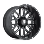 22X10 XD820 Grenade Satin Black Milled Wheel 5X5 (-24MM). Fixed Price $362.70.