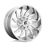 22X12 Fuel D743 Saber Chrome Wheel 8X6.5 (-44MM). Fixed Price $702.00.