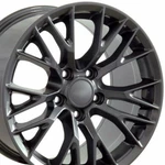 Wheel For 1988-1996 Chevrolet Corvette C7 Z06 18X8.5 Gunmetal. Fixed Price $243.32.
