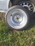 Spare Tire 1996 Geo Prizm. Fixed Price $30.00.