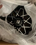 20" 20X12 6X135 6X139.7 -44 Ballistic 818 Atomic Gloss Black Milled Wheels Rims. Fixed Price $1200.00.