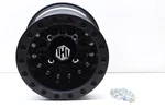 Hiper 1210-KBK03-55-SBL-BK Black Sidewinder Wheel Rim 12X10 5+5 4/136 4/137. Fixed Price $280.49.