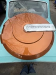 2006-2010 Hummer H3 Spare Orange Tire Hard Cover Oem. Fixed Price $700.00.