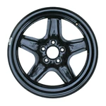 08075 Refinished Chevrolet Malibu 2008-2012 17 Steel Wheel Rim Painted Black. Fixed Price $78.00.