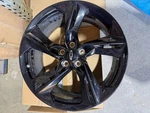 Wheel 20X8-1/2 5 Twisted Split Spoke Black Fits 19-24 Camaro 2138043. Fixed Price $399.87.