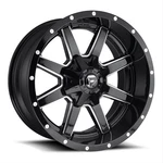 Fuel Off-road Maverick D610 Series Gloss Black Wheels With Milled Accent. Fixed Price $500.00.