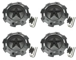 4X Kmc Series Rockstar 2 Bolt On Wheel Center Caps Matte Black 5&6 Lug XD811. Fixed Price $236.00.