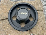Jeep Comanche Wrangler Cherokee Oem Wheel Center Cap Black 52-000-153. Fixed Price $24.95.