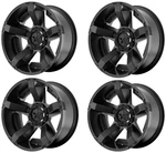 Set 18" XD811 Rockstar Ii 18X9 5X4.5 5X5 Matte Black Wheels 30MM Rims. Fixed Price $1712.00.