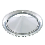 United Pacific C5057 15 Chrome 57-PLYMOUTH California Cone Hubcap Set,. Fixed Price $103.92.
