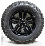 4 Chevy Silverado 1500 Trailboss 18 Black Factory Oem Wheels Rims Tires RD1. Fixed Price $1995.00.
