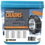 Peerless Chain 0322930 Truck Tire With Rubber Tighteners, 1 Pair, Winter. Fixed Price $84.00.