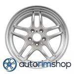 Bmw 740I 18" Factory Oem Front Wheel Rim Machined With Silver Style 37. Fixed Price $336.29.