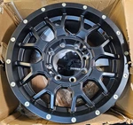 Qty 1) Mayhem Warrior Matte Black Wheel Rim 17X9 8X165.1 18MM 8015-7981MB18. Fixed Price $176.79.