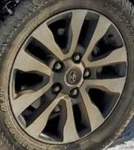 2011 Tundra Oe Wheel 20X8 10 Spoke Dark Gray Inlay Toyota. Fixed Price $183.38.
