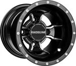 Raceline Mamba Sport Wheel 9X8 3+ Offset Black Atv/utv Rear A7798015-35. Fixed Price $109.00.