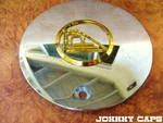 Cci Wheels Cap #99-899085 Custom Chrome Center W/gold Emblem (1). Fixed Price $26.25.