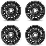 Set 16" Road Ready Black 16X6.5 5X4.5 Fits 2011-2013 Kia Optima Steel Wheels. Fixed Price $552.92.