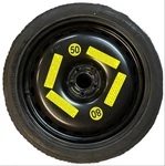 12-18 Audi A6 A7 S6 RS7 4.0L Emergency Spare Tire Wheel Oem. Fixed Price $130.16.