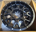 (qty 1) Mayhem Warrior 8015 Matte Black Wheel Rim 18X9 5X150/139.7 -12MM. Fixed Price $205.99.