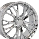 58982 Chrome 19 Inch 5X120.65 Rim Fits Camaro Corvette Firebird C7 Z06 Style. Fixed Price $347.75.