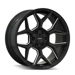 20" Mayhem Vanquish 20X9 5X5.5 0MM Gloss Black Milled Wheel For Jeep Dodge. Fixed Price $357.99.