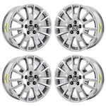 18" Cadillac Sts Pvd Bright Chrome Wheels-c Rims Factory Oem 4631 Exchange 20.... Fixed Price $795.00.
