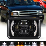 For Chevy S10 Blazer 1994-1997 4X6 Inch Headlight Hi-lo Sealed Beam Halo Drl. Fixed Price $30.99.