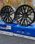 22" Inch Black Lexani Aries Staggered Blanks Wheels Rims 20. Fixed Price $2354.28.