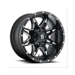 Fuel Off-road Lethal Matte Black With Milled Accents Wheel D56715808537. Fixed Price $310.00.