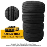 Racing 215/35R18 84W Tire High Performance Quality Suvs 7.4MM Tread. Fixed Price $256.99.