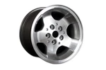 2000-2006 Jeep Wrangler 15" Silver Oem Factory Wheel Rim 5GC81TAEAA. Fixed Price $166.31.