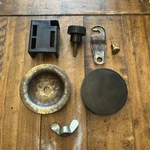 Genuine Bmw E30 Trunk Jack Lever Mounting Nut Spare Tire Hold Down Hardware Set. Fixed Price $47.99.