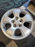 Wheel 16X7 5 Spoke Alloy Silver Inlays Fits 01-04 Mazda Tribute 407487. Fixed Price $94.13.