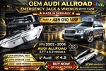 2002-05 Audi Allroad Emergency Jack And Wrench With Case Oem 4B9 010 149F F2. Fixed Price $49.99.