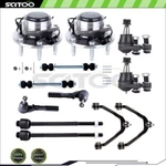 For 07 Chevrolet Silverado 1500 Control Arm Tie Rod End With Wheel Hub Bearing. Fixed Price $171.18.