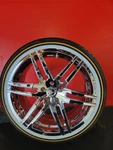 4-NEW Inch Lexani LZ-107 Wheels 20X9 All Chrome Rims 245/40R20 Cadillac Cts. Fixed Price $7480.00.