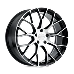 Petrol Gloss Black Mach Cut Face Rim 19X8 5X114.3/5X4.5 1980P2B405114F76. Fixed Price $334.00.